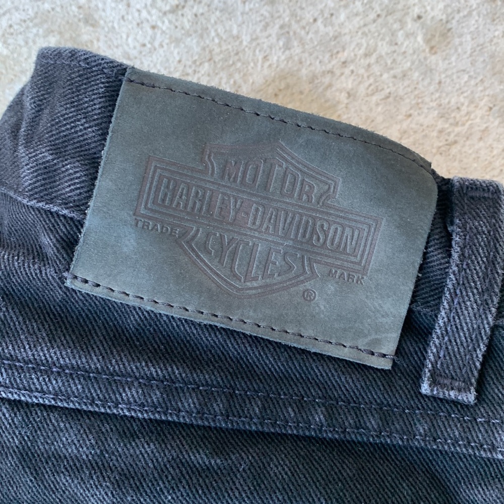Harley Davidson Vintage Black Jeans - Picture 4 of 15